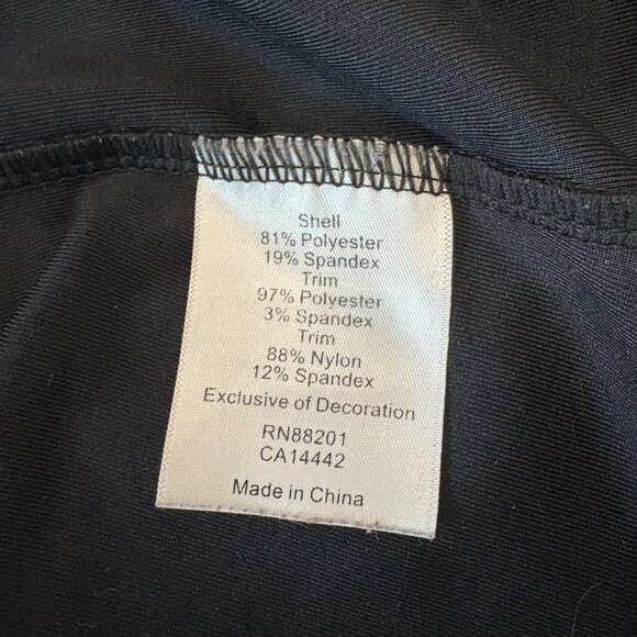 Mondetta Womens Black Full-Zip Jacket Stylish Activewear Casual Layer Size S/M - Picture 7 of 14